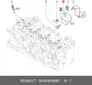 PEUGEOT PARTNER(M59) (2002-2010) 9640469680 RENAULT