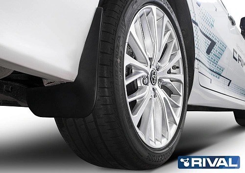 брызговики задние! термоэластопласт\ Toyota Camry XV70 седан 18> 25701004 RIVAL