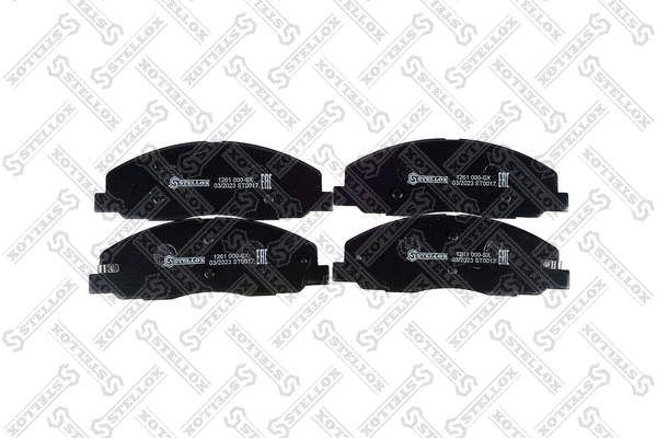 комплект дисковых колодок передних! 4 шт.\ ГАЗель Next 1261-000-SX STELLOX
