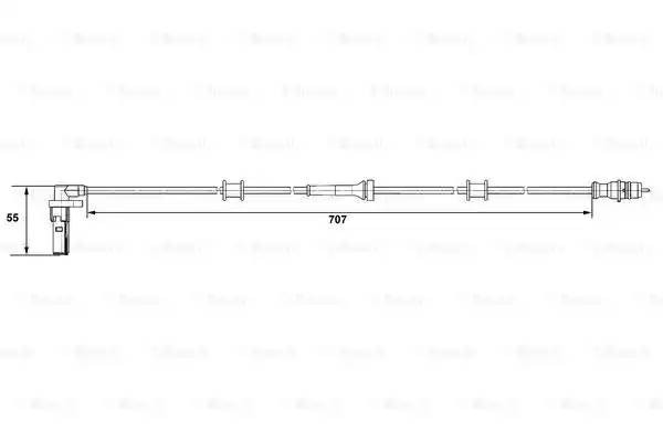 RENAULT KANGOO (2003-2007) 0 265 007 532 BOSCH