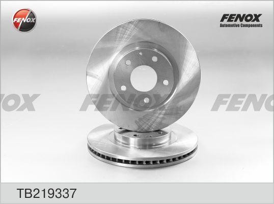 TB219337 диск тормозной передний!\ Mazda 6/CX-5 2.0/2.2TD 11> TB219337 FENOX