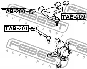 Сайлентблок TAB-289 TAB-289 FEBEST