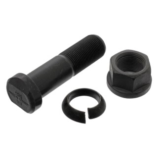 Шпилька колеса MERCEDES в сборе (M22x1.5x80.5,гайка,гровер) FEBI 07938 FEBI BILSTEIN