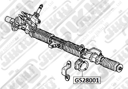 Втулка рулевой рейки HONDA CR-V 01-06 GS28001 GS28001 JIKIU
