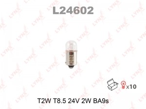 T2W 24V-2W BA9s L24602 LYNXAUTO