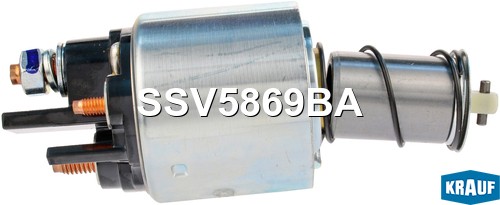 Реле втягивающее RENAULT Clio (05-) стартера KRAUF SSV5869BA KRAUF