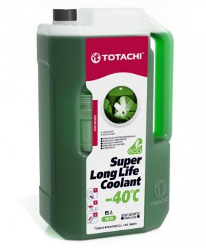 Антифриз TOTACHI SUPER LLC GREEN -40C 5л (4589904924767) 41605 41605 TOTACHI