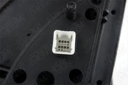 Зеркало правое Hyundai Solaris 1 (2011-2017) в цвет кузова, с обогревом, с эл. р OEM0075ZR OEMPARTS