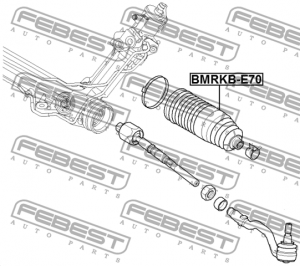 Пыльник рулевой BMW X5 E70 2006-2013 BMRKB-E70 BMRKB-E70 FEBEST