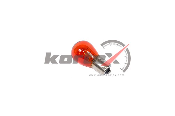 Лампа PY21W 12V BAU15s оранжевая (7507) (PREMIUM) KBA1053 KBA1053 KORTEX