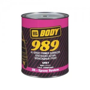 Грунт эпоксидный 989 1кг с отвердителем 732 EPOXY 0.25л BODY 9890700001 HB BODY