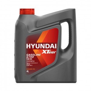 Масло моторное XTEER G700 SP 5W30 синт.4л 1041135 HYUNDAI XTEER
