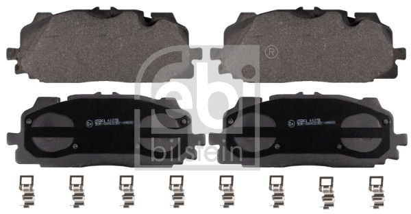колодки дисковые передние!\ Audi A4/A5/Q5/Q7 1.4TFSI-2.0TFSI/2.0TDI/3.0TDI 15> 171413 FEBI BILSTEIN