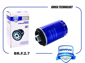 Фильтр масляный 06J115403Q BR.F.2.7 Octavia,Golf 5/6,Passat,GEELY Atlas 1.8T, HA BRF27 BRAVE