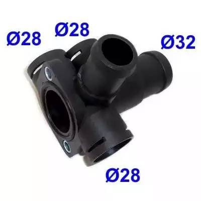 Фланец AUDI 80,100 (90-94) системы охлаждения MEAT&DORIA 93104 MEAT DORIA
