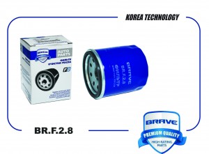 Фильтр масляный 15208-65F0A BR.F.2.8 NISSAN JUKE QASHQAI II TEANA X-TRAIL BR.F.2 BRF28 BRAVE