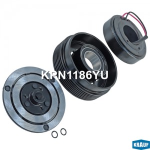 Шкив VW T4 (90-) компрессора кондиционера KRAUF KPN1186YU KRAUF