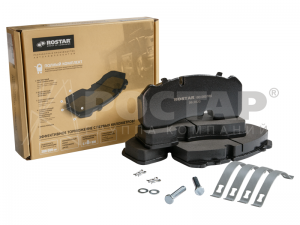 Колодка тормозная прицеп BPW,SAF дисковые (SB3745) (к-т 4шт.) (ROSTAR)!!!! 180.000165 ROSTAR