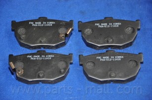 Колодки задние дисковые HYUNDAI AVANTE(J-2) 95-00 PKA-012 PKA-012 PMC PARTS MALL