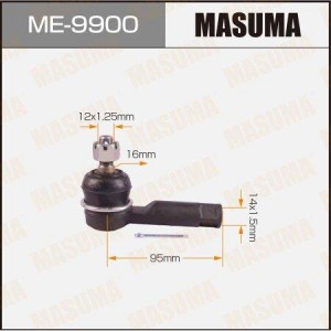 наконечник рулевой!\ Mazda Tribute, Ford Maveric 00-11 ME-9900 MASUMA