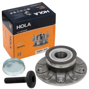 Ступица задняя в сборе с датчиком ABS HW91-014 HOLA