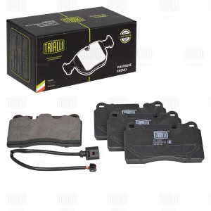Колодки тормозные дисковые передние т/с Brembo PF 4393 TRIALLI