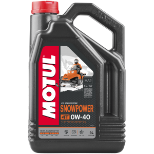 Масло моторное MOTUL SNOWPOWER 4T 0W40 синт.4л 105892 MOTUL