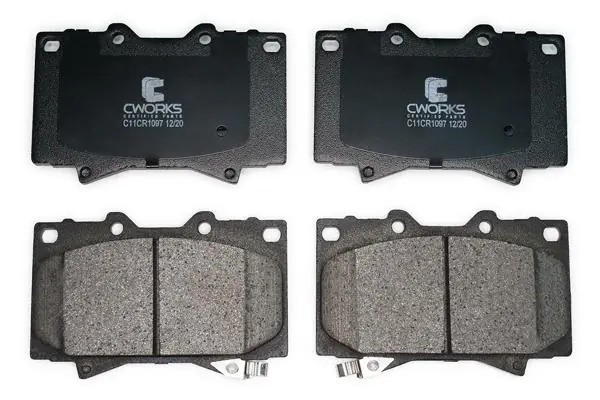 Тормозные колодки передние Low Metallic C11CR1097 C11CR1097 CWORKS