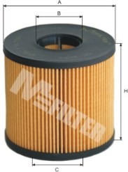 фильтр масляный!\ Renault Laguna/Master 2.2DCi 01> TE632 MFILTER AUTOMOTIVE FILTERS