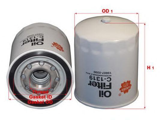 Фильтр масляный DONALDSON C1319 C1319 SAKURA