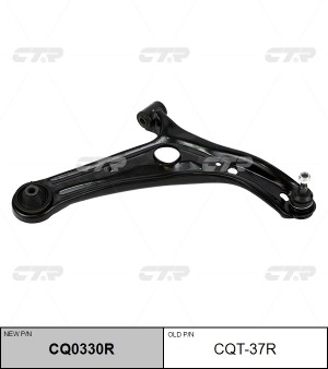 Рычаг подвески TOYOTA Yaris (99-05) передней нижний правый CTR CQ0330R CTR