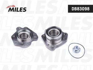 Ступица колеса задняя правая с подшипником HONDA CR-V I 95-02 (SKF VKBA6857) DB8 DB83098 MILES
