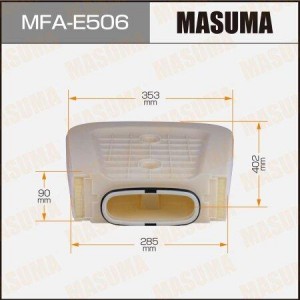фильтр воздушный!\ Audi Q7, VW Touareg MFA-E506 MASUMA