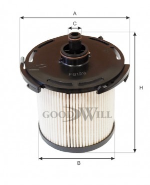 Фильтр топливный FG129 FG 129 GOODWILL