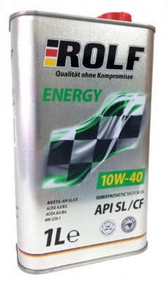 Масло моторное ROLF ENERGY SL/CF 10W40 п/синт.1л 322232 ROLF