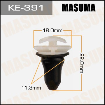 Пистон обивки универсальный MASUMA KE391 MASUMA
