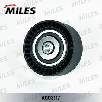 Ролик ремня приводного BMW F10/F20/F30/F07/F01/E70/E71 3.0 08- (INA 532072210) A AG03117 MILES