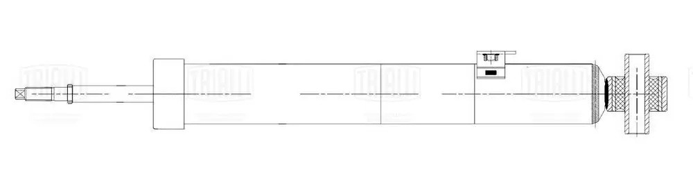 Амортизатор для а/м Geely Emgrand X7 (16-) задн. (AG 30509) AG 30509 TRIALLI