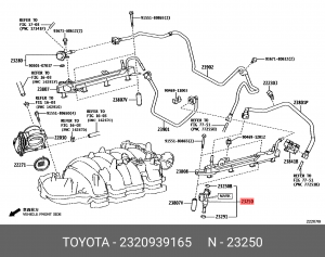 Насос-форсунка 23209-39165 23209-39165 TOYOTA