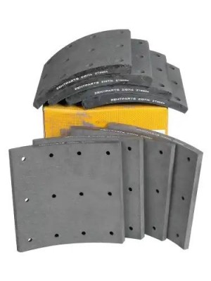 накладки тормозные с ЗАКЛЕПКАМИ STD! 19938 18.2-13.5 (410x175)(93683 /L8 112) Vo Z10714 ZENTPARTS