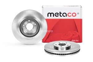Диск тормозной передний вентилируемый 3050452 3050452 METACO