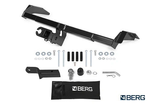 Устройство прицепное для а/м ВАЗ 2123 "Rival" (Berg шар Е, 1200/75 кг) F.6016.002 BERG