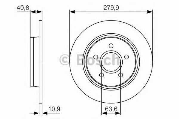 VOLVO V40/V40 CROSS COUNTRY (2012>) 0986479S49 BOSCH