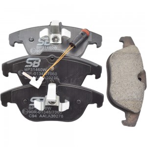 Колодки дисковые MB GLK-Klasse X204 2.0/3.0/3.5L 08-, C-Klasse W204 1.8/2.2/2.5/ BP31460W SB NAGAMOCHI