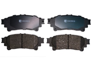 Тормозные колодки задние Low Metallic C12CR0058 C12CR0058 CWORKS