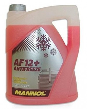 Антифриз MANNOL Longlife AF12+ -40 C красный 5 кг MN4012-5 MANNOL