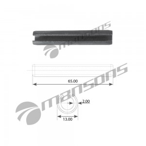 Шплинт ROR крепления колодок тормозных задних MANSONS RP13642 MANSONS
