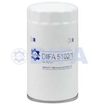 Фильтр масляный ЗИЛ-5301,МАЗ-4370 (дв.ММЗ-260) DIFA 5102/1 DIFA