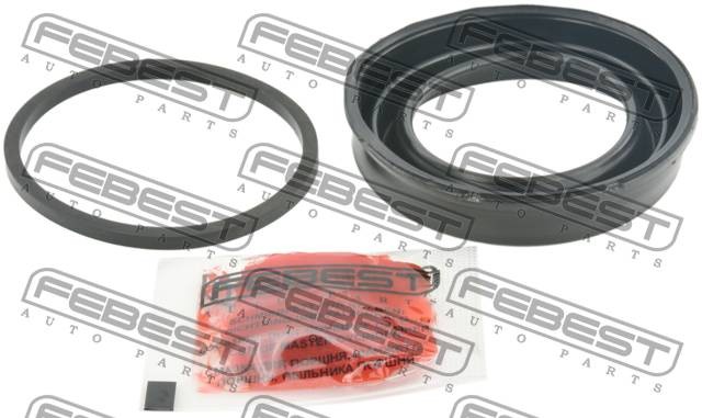 Ремкомплект передн суппорта TOYOTA YARIS KSP90,NLP90,NSP90,SCP90 2005.11-2011.07 2475-DUSTF FEBEST