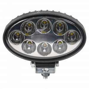Фара рабочего света 140х86х55мм 24W 8LED овальная AIRLINE ALED012 AIRLINE